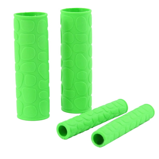 Motorcycle handlebar cover grip four-piece set soft rubber handlebar cover