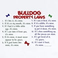thumbnail image 2 of CafePress - Bulldog Property Laws 2 Infant Bodysuit - Baby Light Bodysuit, Size Newborn - 24 Months, 2 of 4