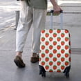 thumbnail image 3 of Red Strawberry Plants White Pattern Luggage Cover Fashion Suitcase Cover Baggage Covers Fit 25-28 Inch Luggage (Go Travel), 3 of 5