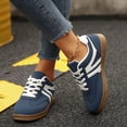 thumbnail image 5 of CHICVOMEY Vintage Sneakers for Women Casual Lace-Up Walking Sneakers Fashion Women Sneakers with Memory Foam Insole Non-Slip Tennis Shoes, 5 of 9