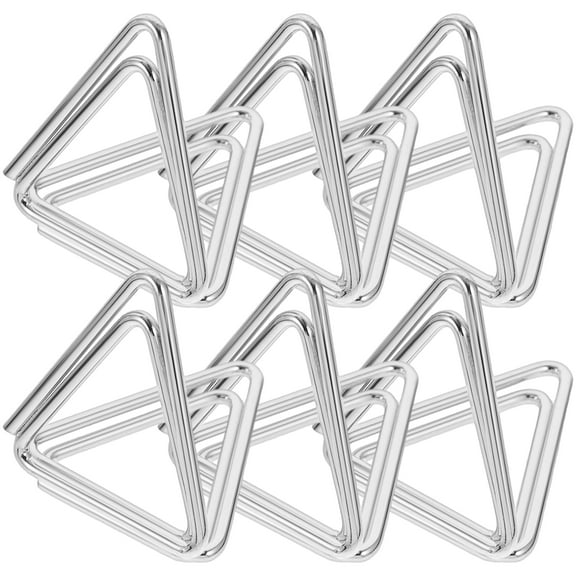 unbranded 6Pcs Triangle Table Card Holders Place Card Holders Wedding Table Number Holders Photo Holder Clips