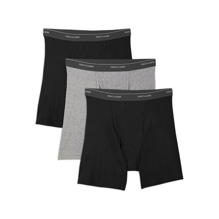 FRUIT OF THE LOOM × OPTSTUFF] 2-PACK Fruit of the Loom Men`s 3-Pack Boxer Briefs - Walmart.com