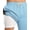 Azure White, variant on 2 in 1 Seersucker Men Swim Trunk with Compression Liner 7 Inches Quick Dry Zipper Pockets Swimming Bathing Summer Beach Shorts for Cruise Beach Pool Board