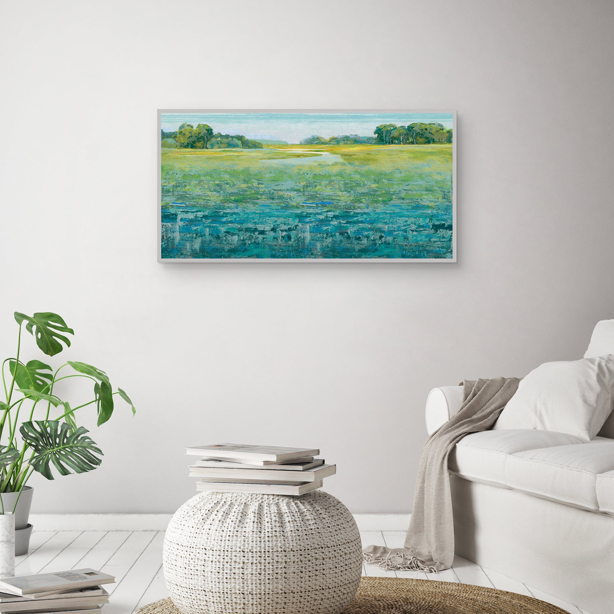 Evergreen Lowlands by Paul Duncan Framed Canvas Art Print