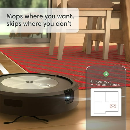 iRobot Roomba Combo j5 Robot Vacuum and Mop - Graphite