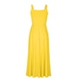 thumbnail image 4 of Besolor Robes Maxi pour Femmes 2024 Été Sans Manches Fente Haute Élégante Robe de Soirée Couleur Unie Robe Longue Décontractée, 4 of 6