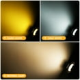 thumbnail image 4 of 4Pcs LED COB Par Lights 65W Linear Zoom Direct Broadcast Par Light Wedding Performance Film Live Fill Light Stage Lighting Equipment（Normal White + Warm White）, 4 of 7
