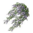 Artificial Lavender Garland Simulation Floral Vine Home Office Plastic ...