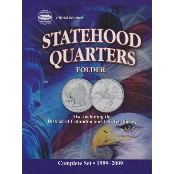 Pre-Owned Official Whitman Coin Folder - Statehood Quarters: 1999-2009: Complete 50 State Set: 1999-2008 (Misc.) 158238097X 9781582380971