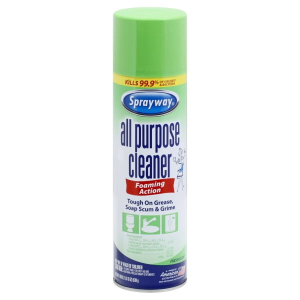 Sprayway Foaming Action AllPurpose Cleaner Disinfectant Spray