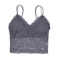thumbnail image 1 of B91xZ Women's Underwire Bra Full Coverage Plus Size Non Padded Wireless Minimizer Bra,Gray M, 1 of 2