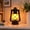 Black, variant on Retro Portable LED Horse Lantern Lamp Rechargeable Hanging Camping Lights 3 Lighting Modes for Desktop Bar Resturant Decoration