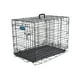 thumbnail image 1 of Jaula Metálica Plegable Perro 46.5x31x35.8cm 2 Puertas Sunny Sunny DWB-1000, 1 of 7