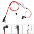 thumbnail image 1 of LYUMO Earphone Headset 2 Way Radio Microphone In-Ear Type Earpiece For /Baofeng, 1 of 8