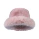 thumbnail image 2 of Sombrero de pescador de invierno, moderno sombrero cosaco, sombrero ruso para viajar, caminar en climas fríos. rosa, 2 of 9