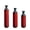 E1 Red Gradient, variant on YIQMI Black and Gold Floor Vase Set of 3 Tall Metal Decorative Dried Flower Vases for Living Room, Entryway