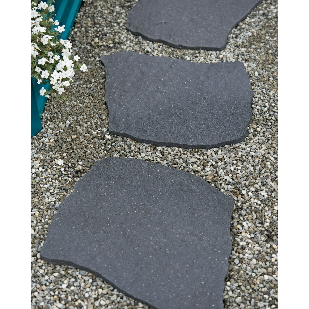 Recycled Rubber Flagstone Stepping Stone