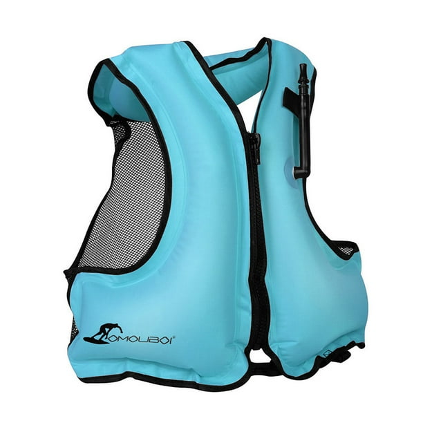 Inflatable Snorkel Vest Kayak Inflatable Buoyancy Vest for Adults
