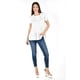 thumbnail image 1 of Blusa de popelina con encanje Roman Fashion /Juvenil, 12604 (Blanco) blanco M, 1 of 6