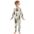 thumbnail image 7 of Boys Pajamas Girls Pajama Beautiful Christmas Tree Cute Comfortable Cotton Two-piece Pajama Set, 7 of 7