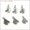 25# 20pcs horse head, variant on Wholesale Antique Silver Charms Pendants Carfts Jewelry Finding DIY 101 Styles-38# 10pcs kangaroo
