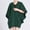 Green, variant on Fall Shawl Wrap Poncho Jackets for Women Casual Batwing Solid Pashminas for Party Dress Elegnat V Neck Wrap Cloak Coat Khaki