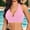 Pink, variant on Rhuody Swim Tops Women Top Tankini Set Bikini Top With Swim Skirt Summer Beach Swim Suit F Fashion Clothes Pink 2Xl