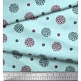 thumbnail image 3 of Soimoi Rayon Fabric Floral Block Print Sewing Fabric Yard 42 Inch Wide, 3 of 3