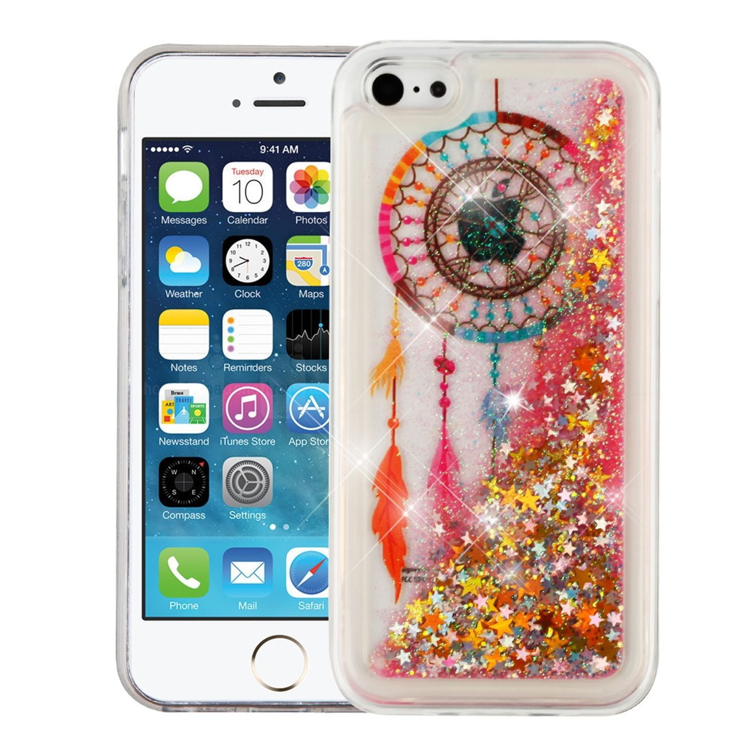 Valor Quicksand Glitter Dreamcatcher Hard Plastic/Soft TPU