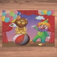 thumbnail image 6 of Ambesonne Circus Jigsaw Puzzle, Lion Clown Performance, Heirloom-Quality Fun Activity for Family Durable Cardboard, 1000 pcs, Multicolor, 6 of 6