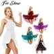 thumbnail image 2 of Women Hollow Out Asymmetric Ballet Dance Leotard Dress Sleeveless Modern Lyrical Dancing Show Practice Tutu Ballerina CostumeL Gong Bohan LED, 2 of 2