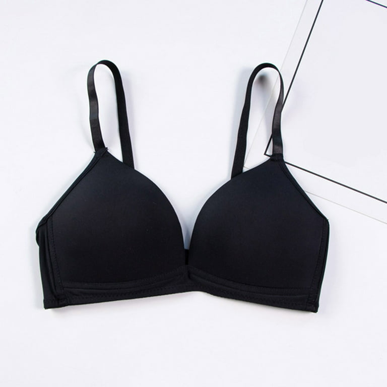 Seamless padded bra - Black - Ladies