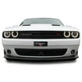 thumbnail image 4 of Dodge Challenger R/T Classic 3D Logo 12" x 4.25" European Look Black Half-Size Stainless Steel License Plate, 4 of 5