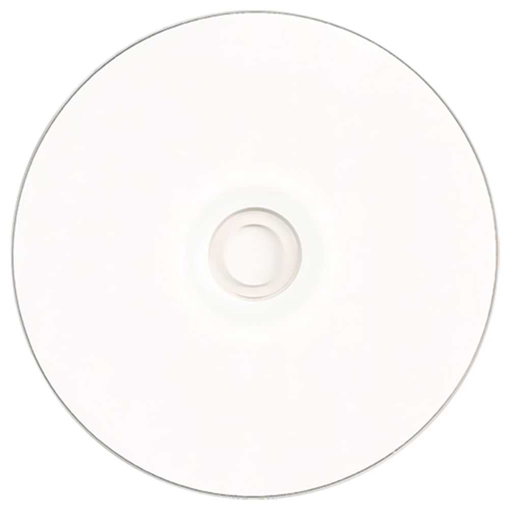 100 Pack Ridata CD-R 52X 700MB 80Min White Inkjet Hub Printable Blank Media Recordable Disc
