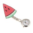 thumbnail image 1 of Enfermera fob reloj flor fresa fob bolsillo reloj de jinwen Reloj de bolsillo de enfermería, 1 of 8