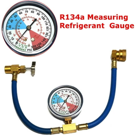 Car Auto Air Conditioning AC R134A HVAC Measuring Hose Gauge