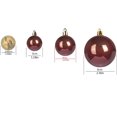 thumbnail image 3 of Adornos de bolas de Navidad, decoraciones de Navidad irrompibles, colgantes de bolas de árbol, decoración de fiesta de Halloween para bodas, adornos de bolas de decoración de árbol de Navidad,, 3 of 5