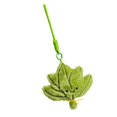 thumbnail image 1 of Handcrafted Faux Maple Leaf Key Fob PP Cotton Fabric Construction Gentle Texture Perfect For Outdoor Enthusiasts, 1 of 5