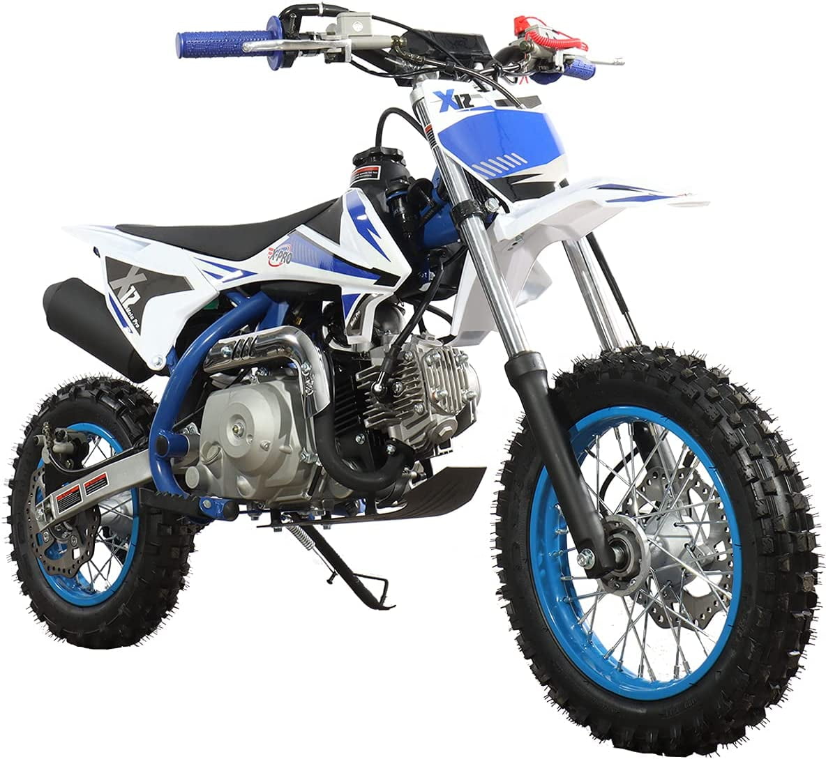 X-Pro Brand New 110cc Dirt Bike, Automatic Transmission Electric Start Chain Drive 12"/10" Wheels