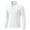 White, variant on Men's Winter Zipper Half Turtleneck Sweater Coat Warm Knit Pullover Casual Outwear Comfortable Stylish