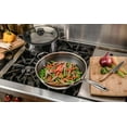 thumbnail image 2 of Black Cube Quick Release Stainless Steel 12.5" Wok, Oven-Safe Cookware, 2 of 5