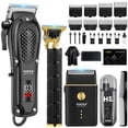 thumbnail image 1 of Kit de cortadora de cabello inalámbrica HIENA PRO con 8 peines guía, 1 of 9
