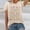 Beige, variant on Graphic Tennis Tees for Women T-Shirts for Women Casual Crew Neck Top with Print Design in Summer Short Sleeve Loose Fit for Everyday Wear Beige XL