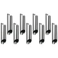 thumbnail image 1 of HAMPPLIES 9Pcs Silver Cannoli Forms Baking Tools for Baking Enthusiasts, 1 of 7