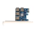 thumbnail image 2 of Adaptador de Tarjeta de Expansión a 4 Puertos USB3.0 Yotijar Tarjeta de expansión PCI Express, 2 of 6