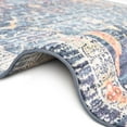 thumbnail image 7 of Rugs.com Lola Collection Rug – 7 Ft Round Navy Blue Medium Rug Perfect For Kitchens, Dining Rooms, 7 of 7