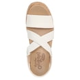 thumbnail image 4 of Dr. Scholl's Women's Dottie Platform Sandals White Fabric 10M, 4 of 5