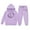 1-Purple861, variant on WOYY Girls Horse Graphic Hoodie and Sweatpants Outfits Active Sweatsuit Fashion Kids Clothes, Sizes 2-13