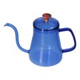 thumbnail image 3 of Long Gooseneck  Glass Coffee Pot, Easy To Clean Heat Resistance Large Capacity Shiny Long Gooseneck  Coffee Kettle  For Home Pink,Green,Coffee,Blue, 3 of 8