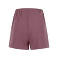 thumbnail image 5 of aidice Womens Summer Hiking Shorts Lightweight Quick Dry Comfy Trackshorts with Zipper Pockets Solid Color, 5 of 8